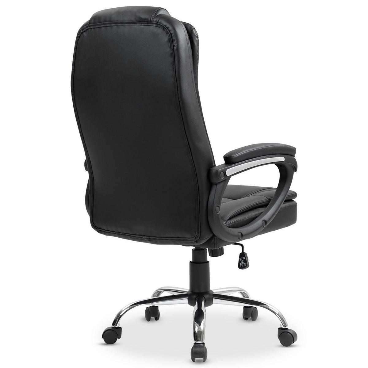 BÜRODREHSTUHL BOLEY - Schwarz, Textil (65/123/70cm) - IDIMEX