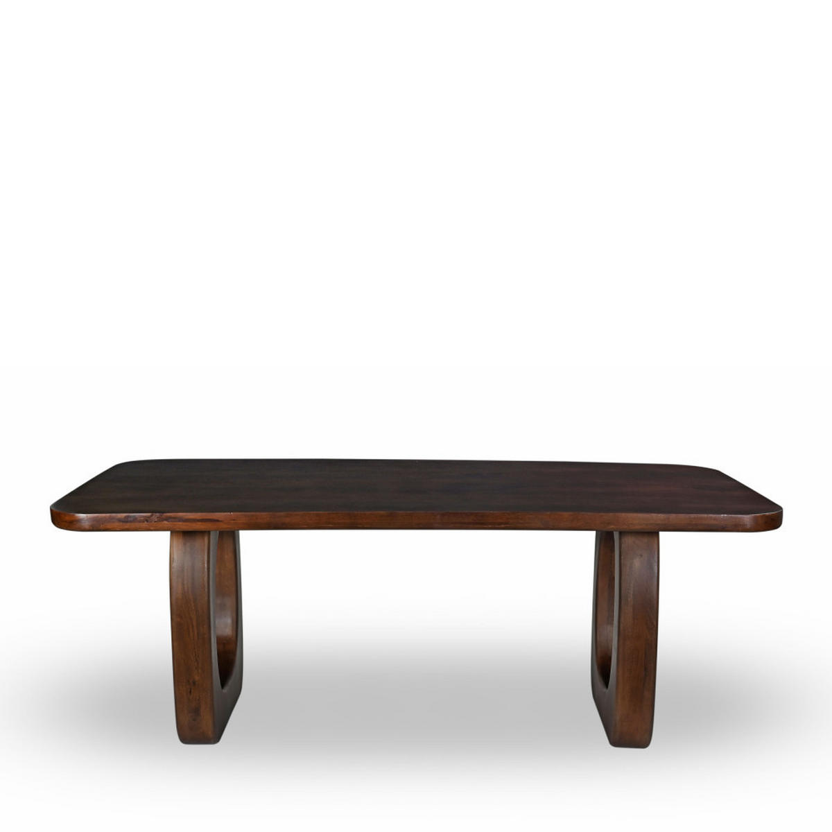 ESSTISCH - Dunkles Holz - Nussbaumfarben, Holz (200/100/76cm) - Drawer