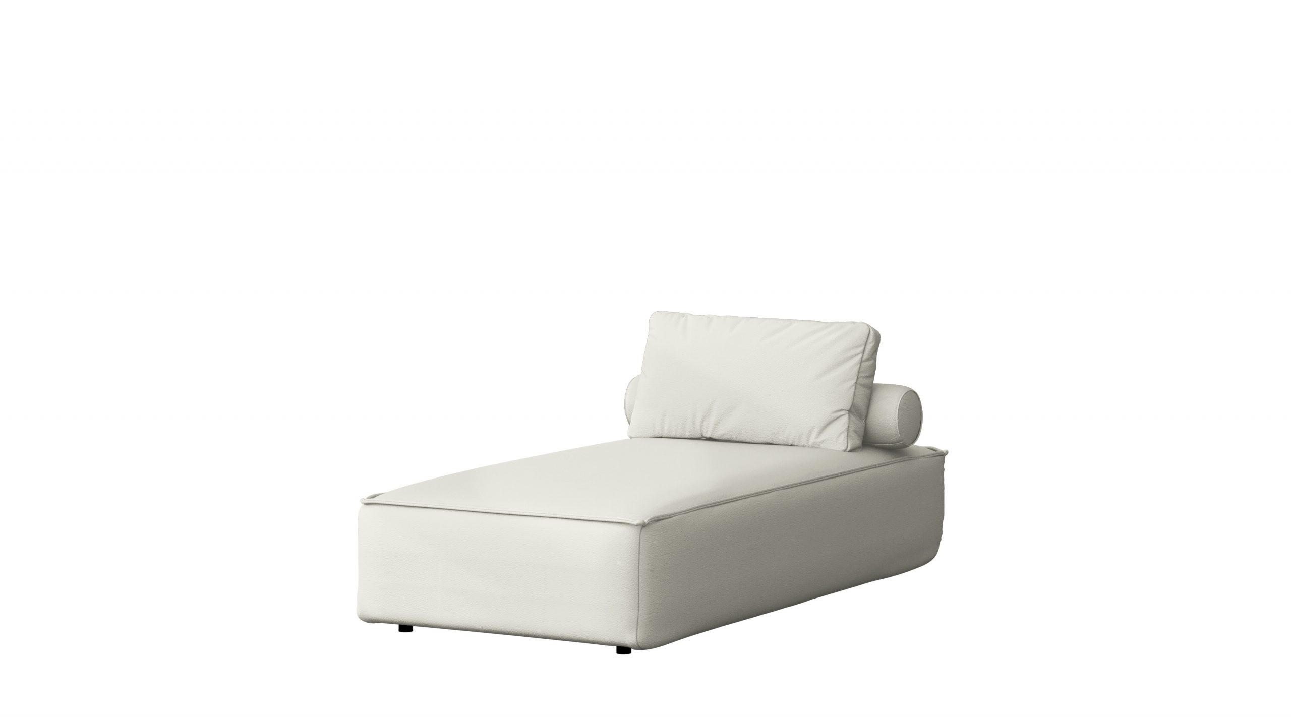 GARTENCHAISELONGUE Liegestuhl Für Den Garten MALIBU Creme - Creme, Holz (90/73/194cm) - Kaiser Möbel