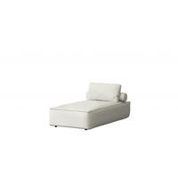 GARTENCHAISELONGUE Liegestuhl Für Den Garten MALIBU Creme - Creme, Holz (90/73/194cm) - Kaiser Möbel