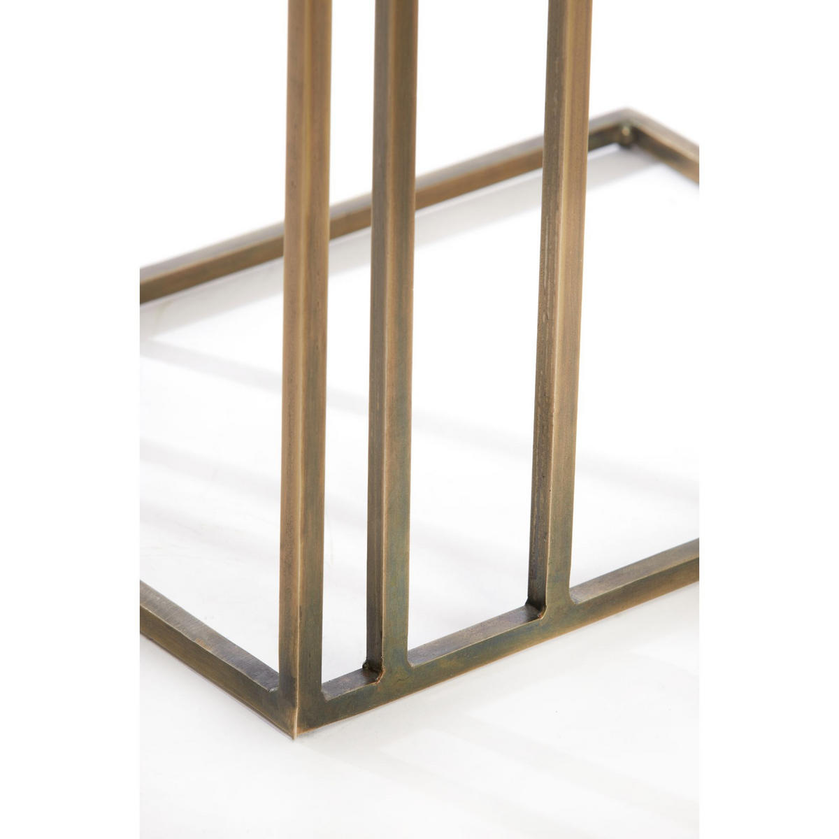 BEISTELLTISCH Roshan Braun 41/31/66 cm - Bronzefarben, Metall (41/31/66cm) - Light & Living