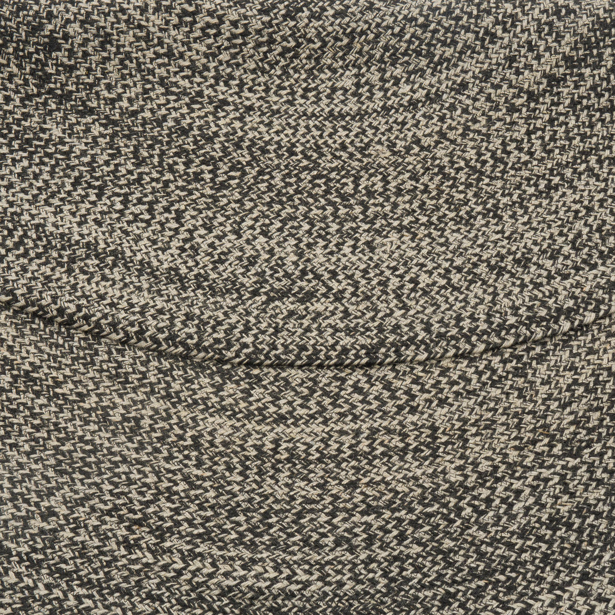 NATURFASER TEPPICH HANDGEFERTIGT JUTE KAYA RUND - Anthrazit, Textil (120/120cm) - Pergamon
