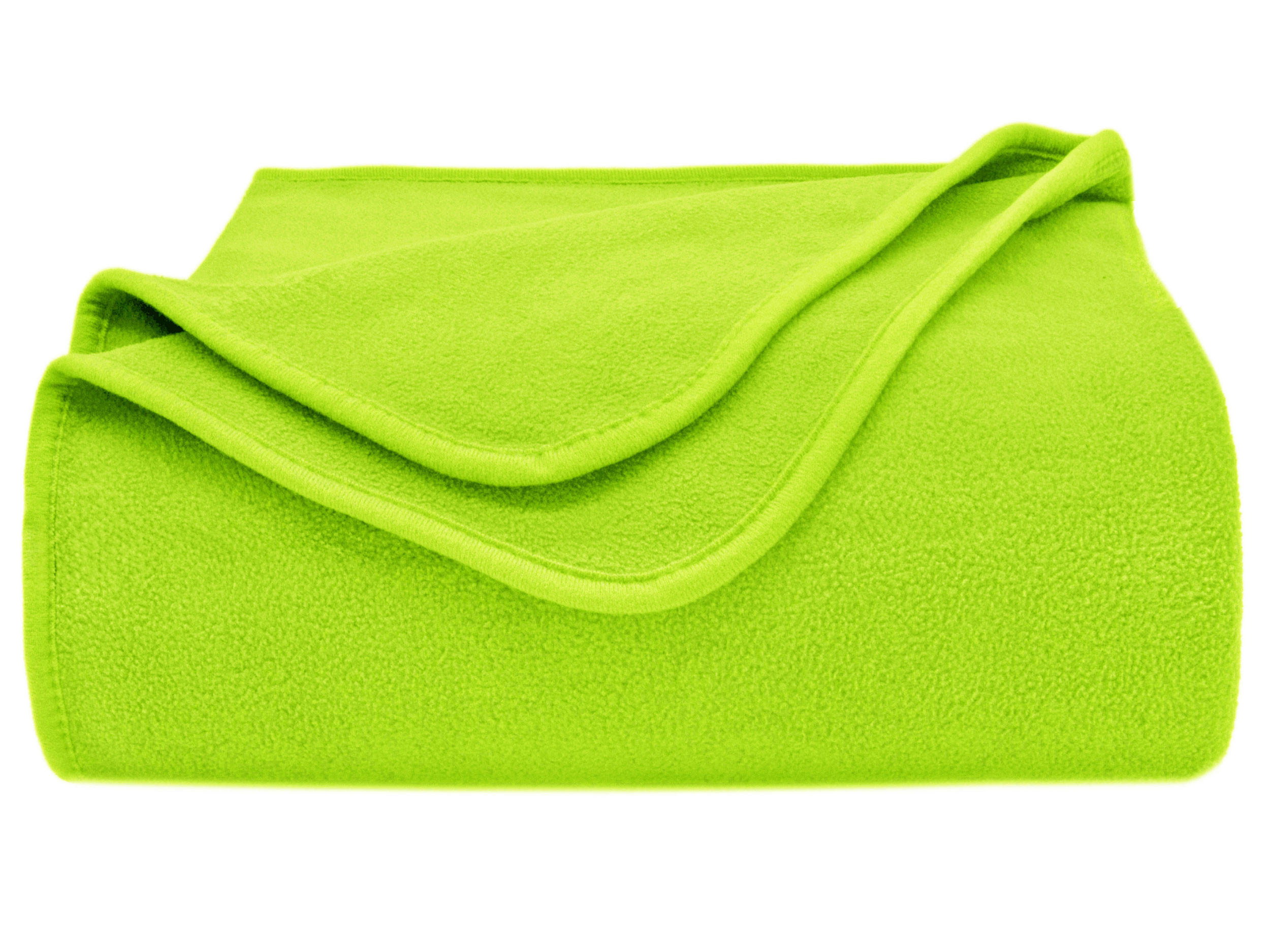 KUSCHELDECKE, 130x170 cm, 100% Polyester, Grün - Hellgrün, Textil (130/170cm) - Zollner
