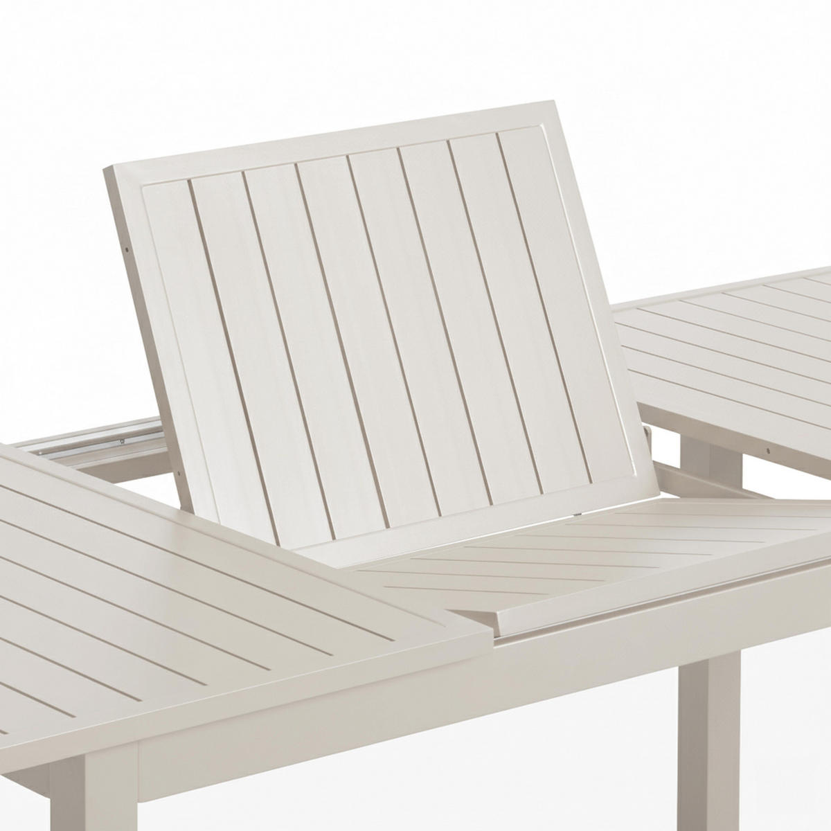 GARTENTISCH, Beige - Beige, Metall (238/100/74cm) - Oviala