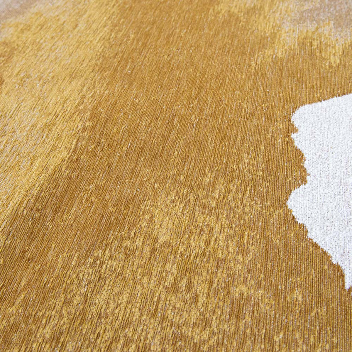 TEPPICH Sunset Meditation Lagoon 240/240 cm - Gelb, Kunststoff/Textil (240/240cm) - Louis De Poortere