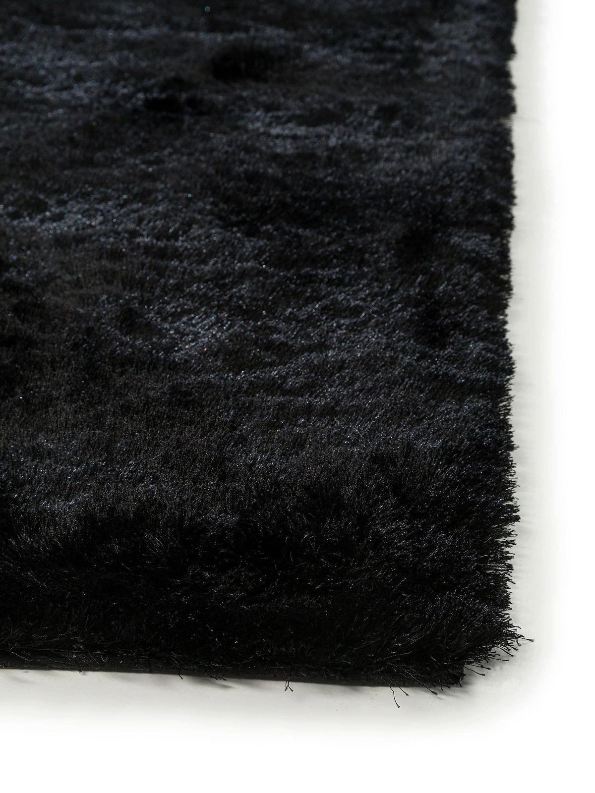 HOCHFLORTEPPICH Whisper Schwarz 200x290 cm - Schwarz, Textil (200/290cm) - benuta Nest