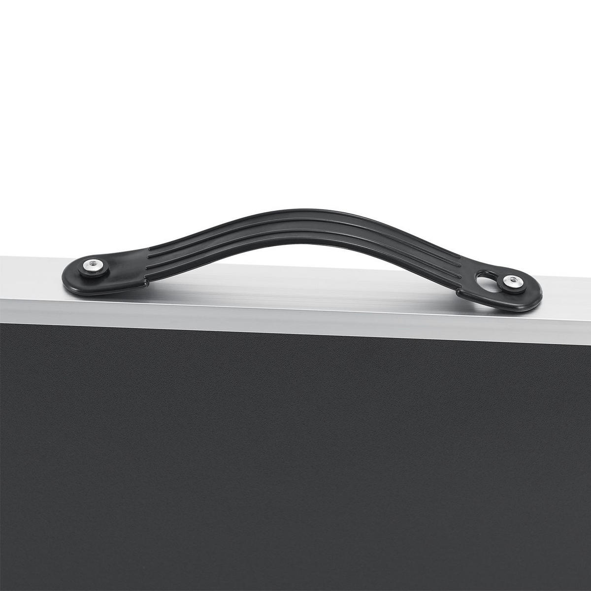 MULTIFUNKTIONSTISCH höhenverstellbar 3er-Set - Schwarz, Holz (100/60/73cm) - Juskys