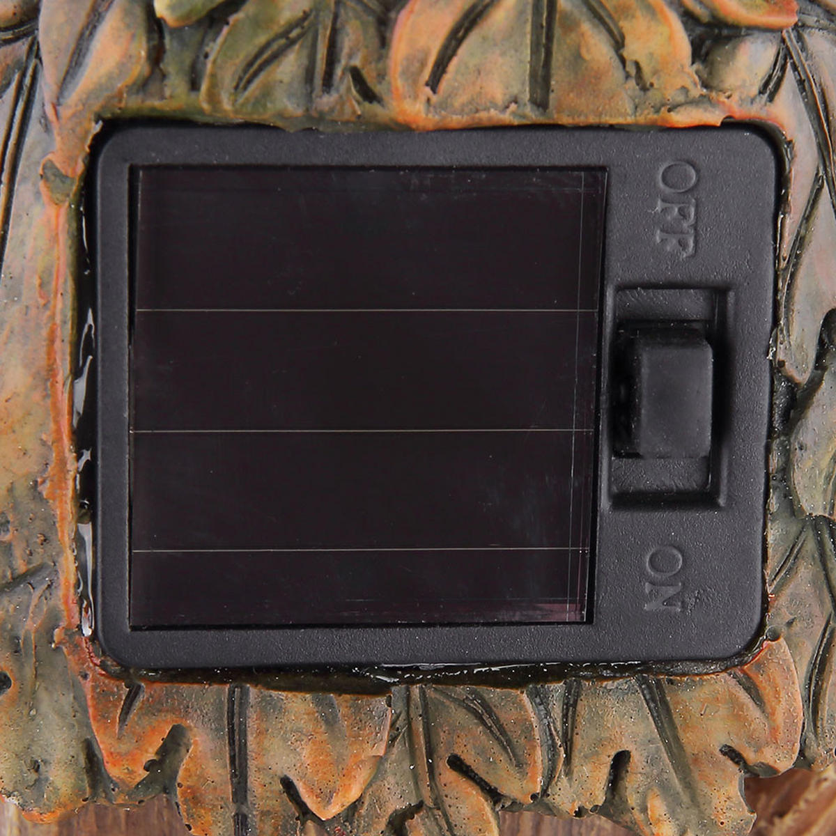 LED AUSSENLEUCHTE Baumstamm Braun - Braun, Kunststoff (11.5/10/23cm) - Globo Lighting