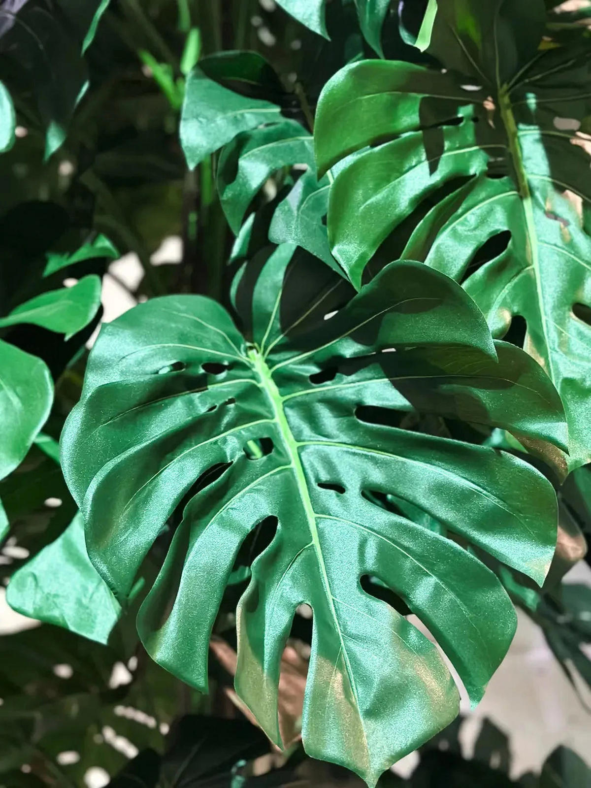 MONSTERA Künstliche Monstera - Thore 190 cm - Grün, Kunststoff (190cm) - aplanta