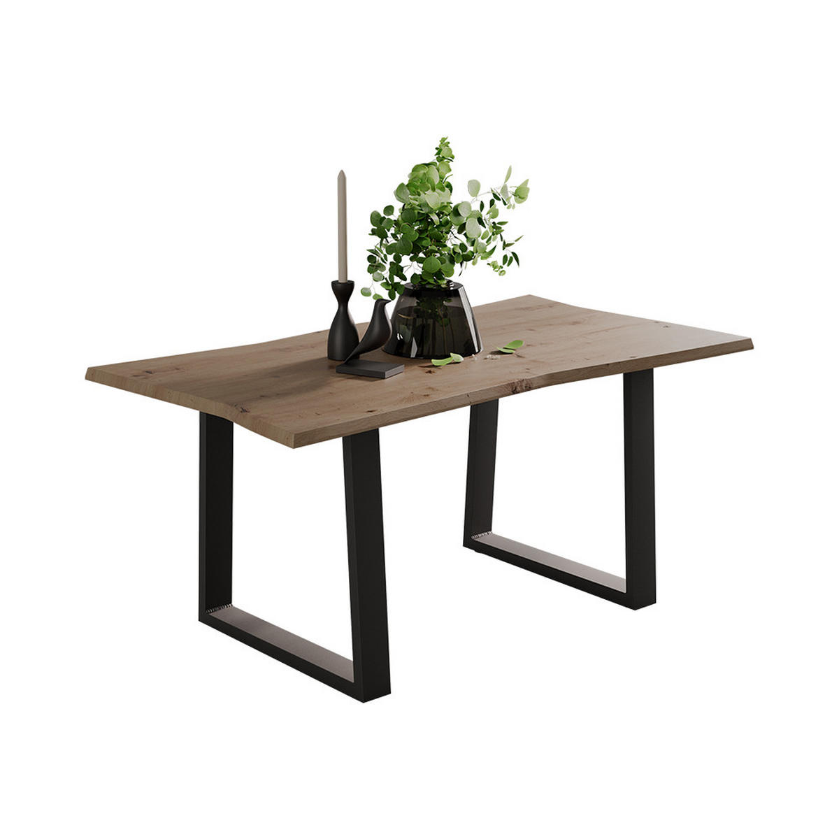 COUCHTISCH Yan Artisan 90 x 50 cm - Hellgrau, Holzwerkstoff (50/90/40cm) - Vicco