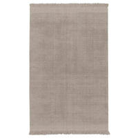 TEPPICH handgefertigt Wolle Baumwolle grau - Grau, Naturmaterialien (160/230cm) - AFK Living