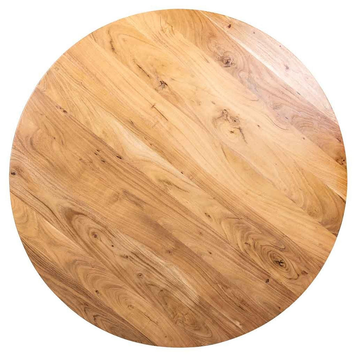 ESSTISCH aus Holz D130x77 cm - Braun, Holz (130/130/77cm) - Wanderlust