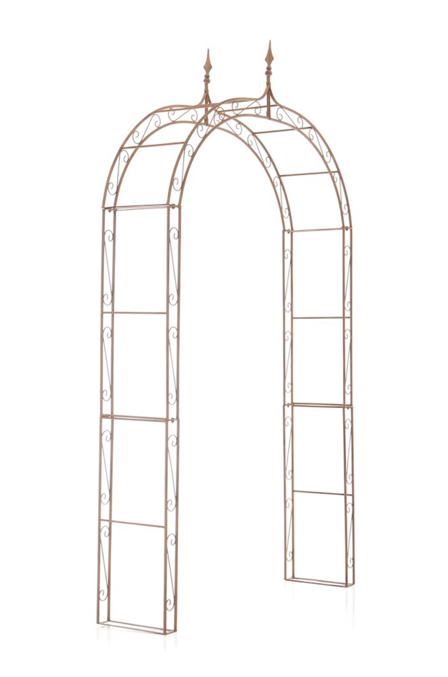 ROSENBOGEN Lena antik braun - Braun, Metall (147/264/27cm) - TPFGarden