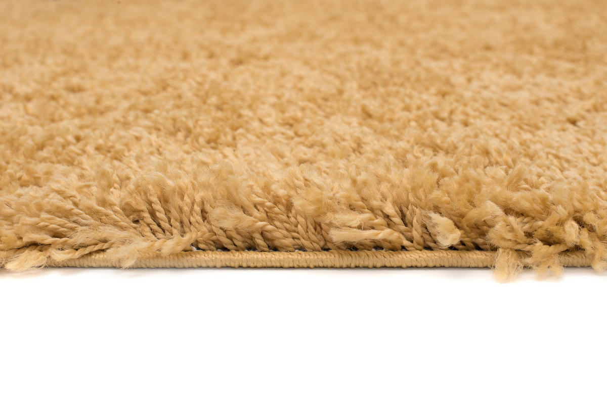 TEPPICH ESSENCE SQUARE Gelb 160/160 cm - Gelb, Kunststoff (160/160cm) - Tapiso