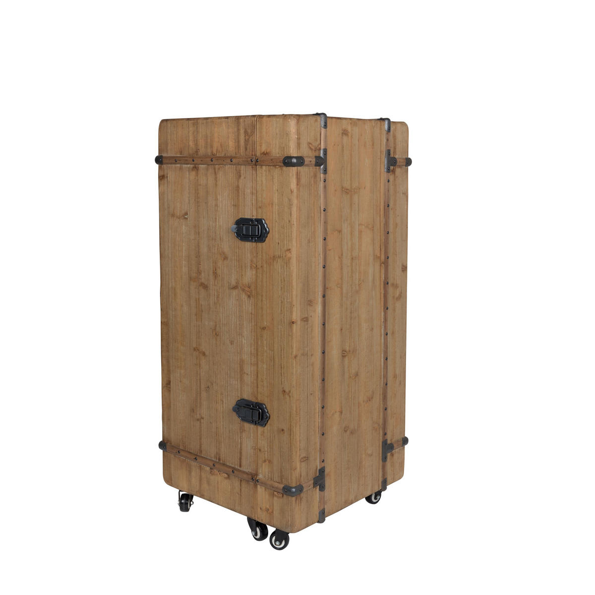 WEINSCHRANK Lico - Braun, Holz (50/109/50cm) - Dutchbone