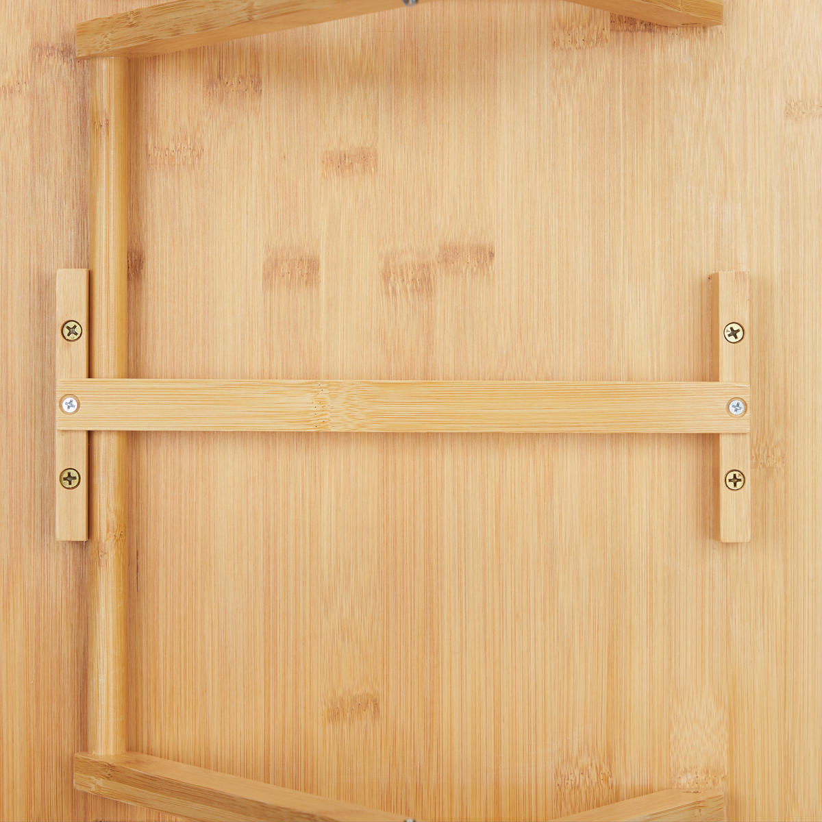 KLAPPTISCH - Hellbraun, Holz (38/48/63.5cm) - Relaxdays