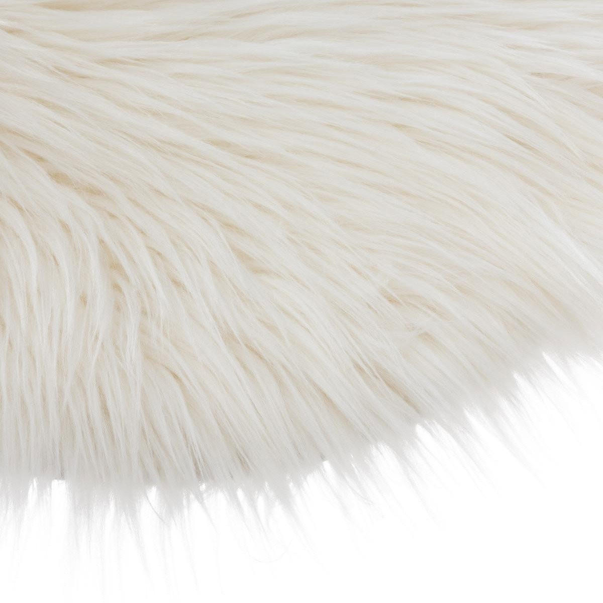 ZIERKISSEN Ø 32 cm - Weiß, Textil (32/2cm) - Atmosphera Createur d´interieur