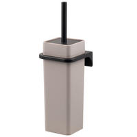 WC-GARNITUR SAVONA, taupe, Kunststoff - Taupe, Kunststoff (12/36.5/13cm) - bremermann