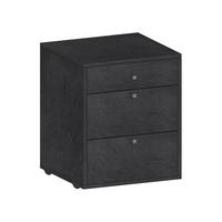 KOMMODE Schiefer 45/47/61 cm - Grau, Holzwerkstoff (47/61/45cm) - DMORA