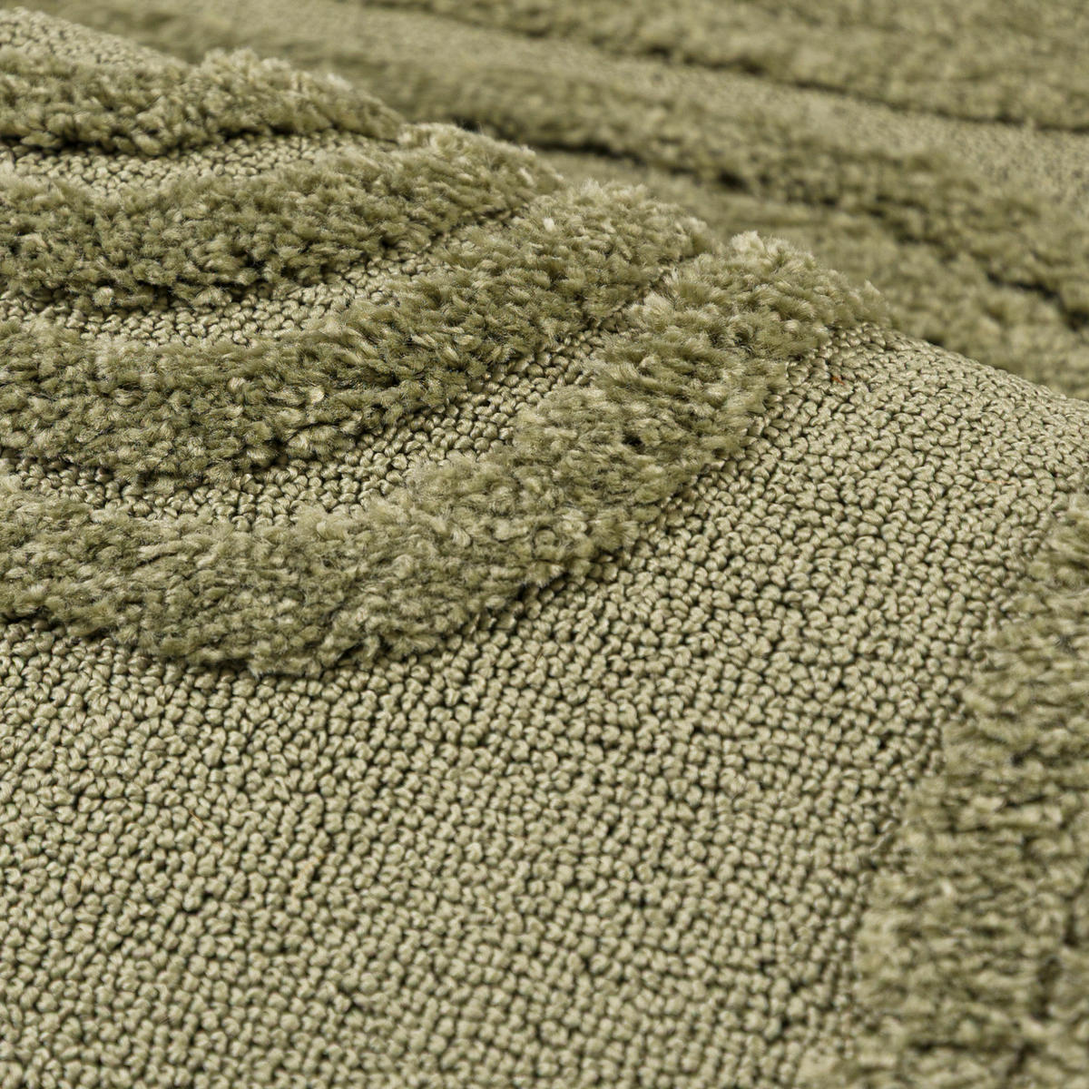 TEPPICH Grün Geometrisch, Moderne - 250 x 350 cm - Grün, Textil (250/350cm) - Mazovia