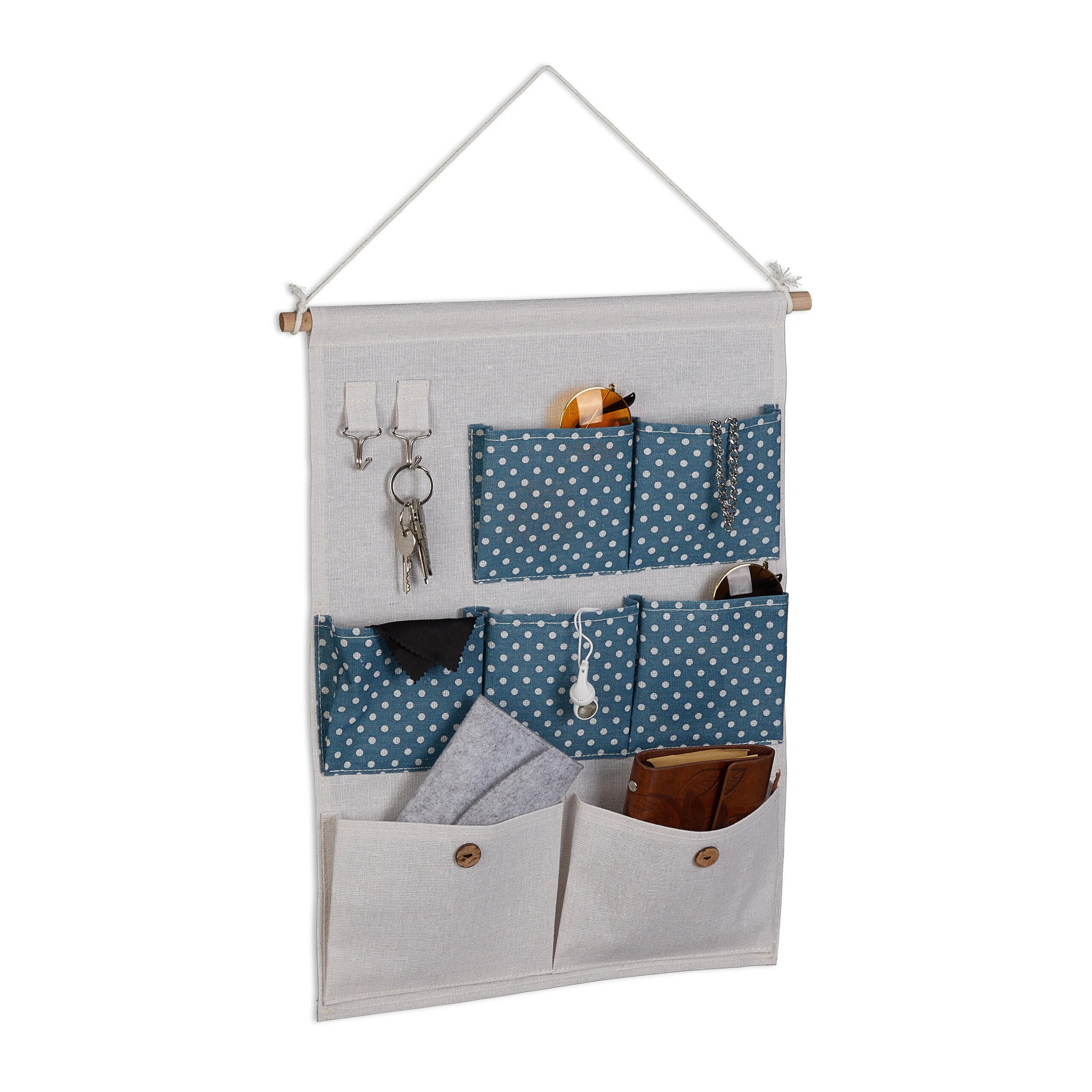 ORGANIZATOR Albastru 7 compartimente