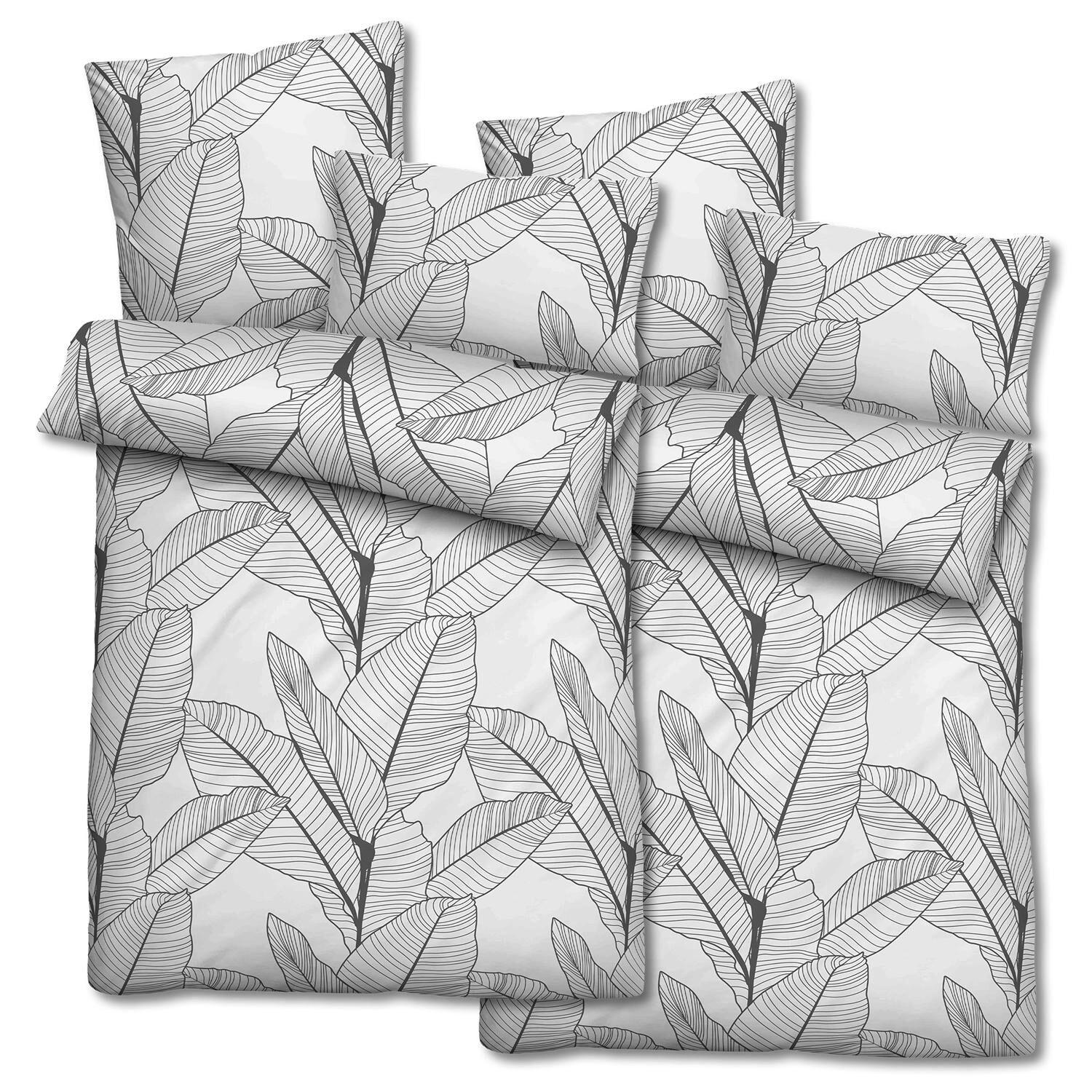 BETTWÄSCHE 135x200 cm - Weiß, Textil (135/200cm)