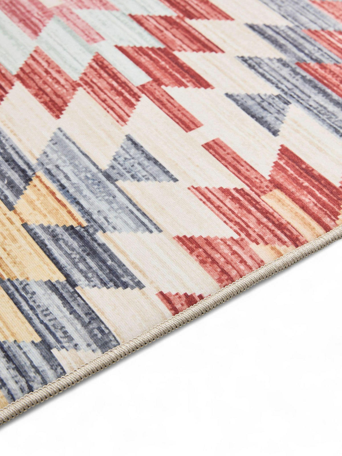 VINTAGE-LÄUFER George waschbar 80x240 cm - Beige/Multicolor, Kunststoff (80/240cm) - benuta