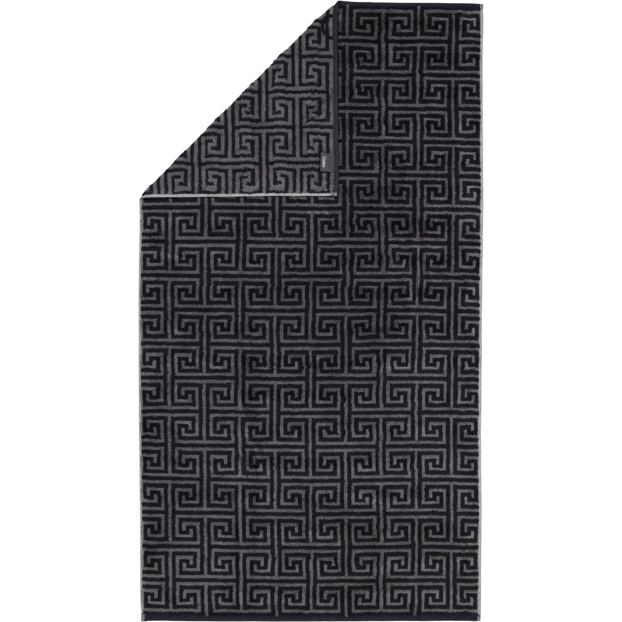 DUSCHTUCH NOBLESSE ELEGANCE ALLOVER 1088 ANTHRAZIT - 97 - Grau, Textil (80/150cm) - Cawoe