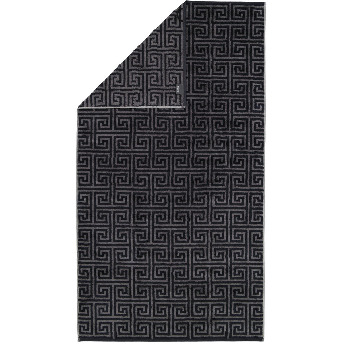 DUSCHTUCH NOBLESSE ELEGANCE ALLOVER 1088 ANTHRAZIT - 97 - Grau, Textil (80/150cm) - Cawoe