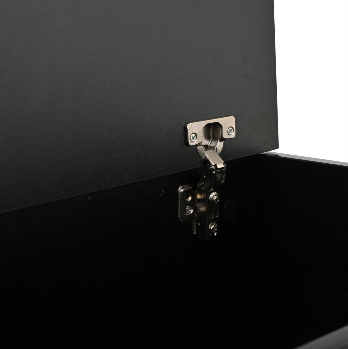 COUCHTISCH 70/70/38 cm mit anhebbarer Tischplatte, LED-Beleuchtung, Schublade und verstecktem Stauraum, Schwarz - Schwarz, Holzwerkstoff (70/70/38cm) - Redom