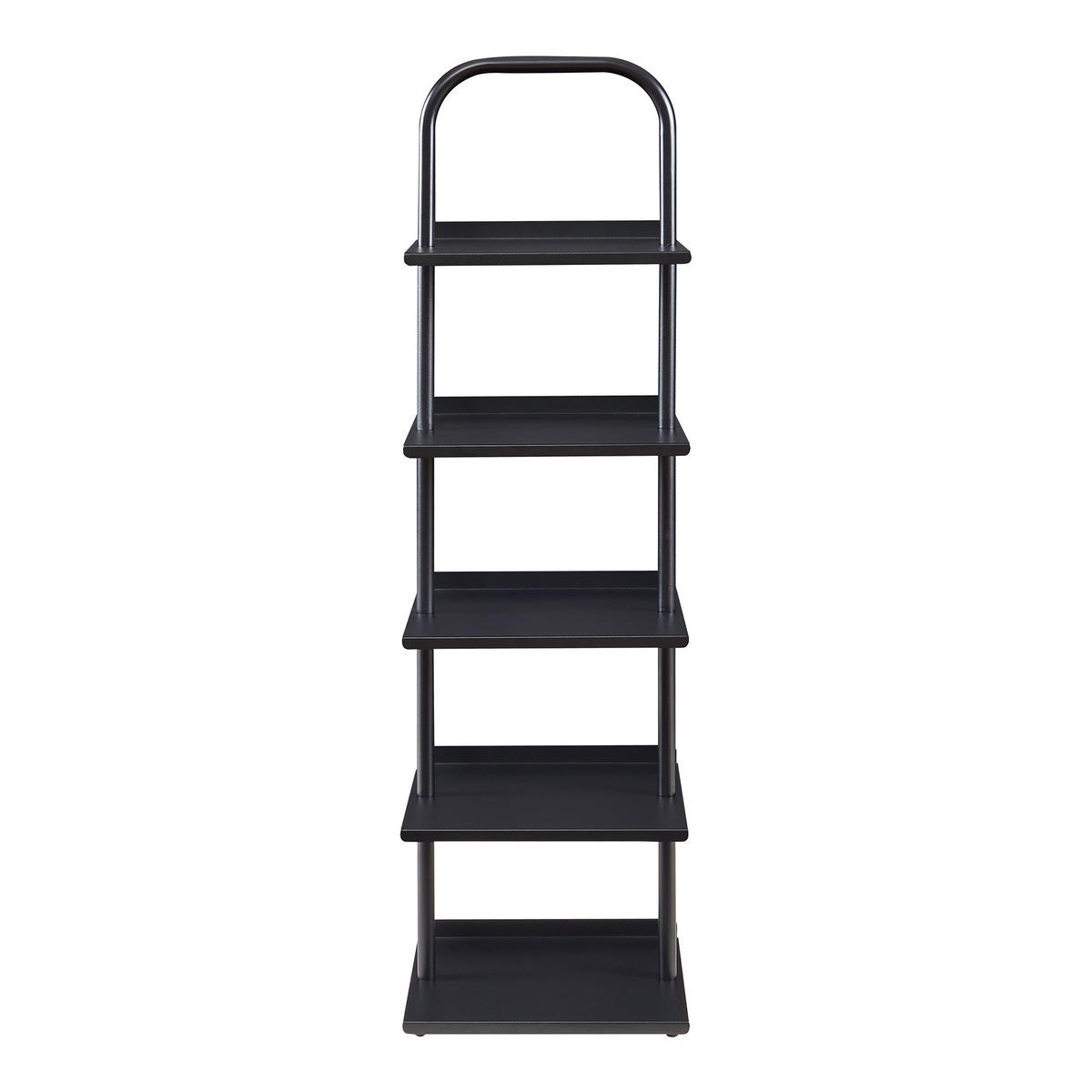 OBUVNÍK Poytya - černá, kov (34/119/32cm) - [en.casa]