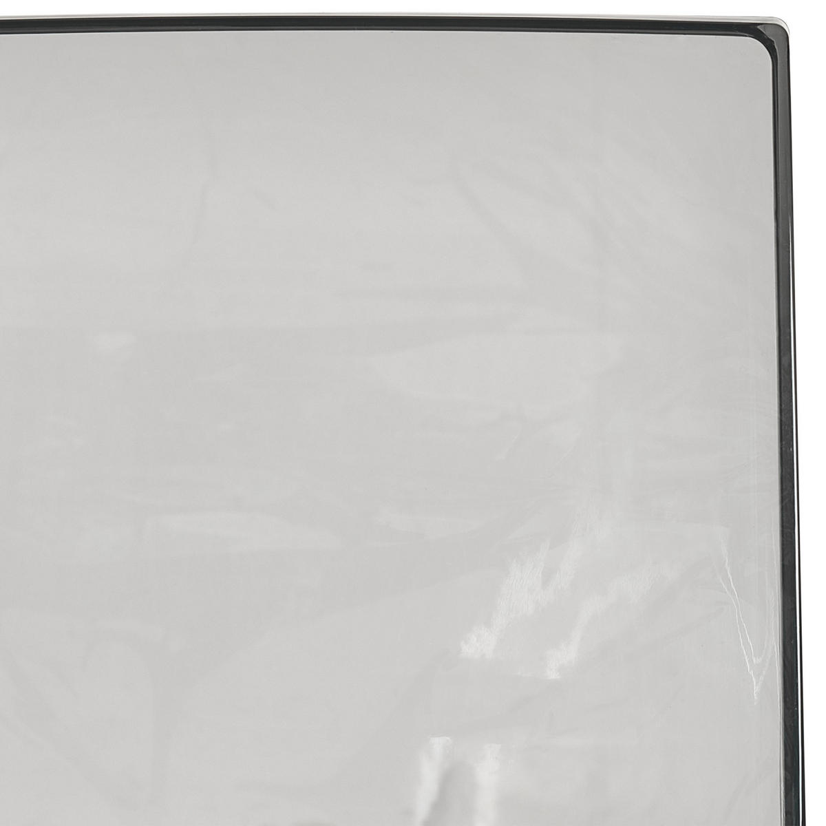 BARSTUHL 2er-Set Kunststoff transparent/schwarz Wellington - Transparent/Schwarz, Kunststoff (41/99/48cm) - Beliani