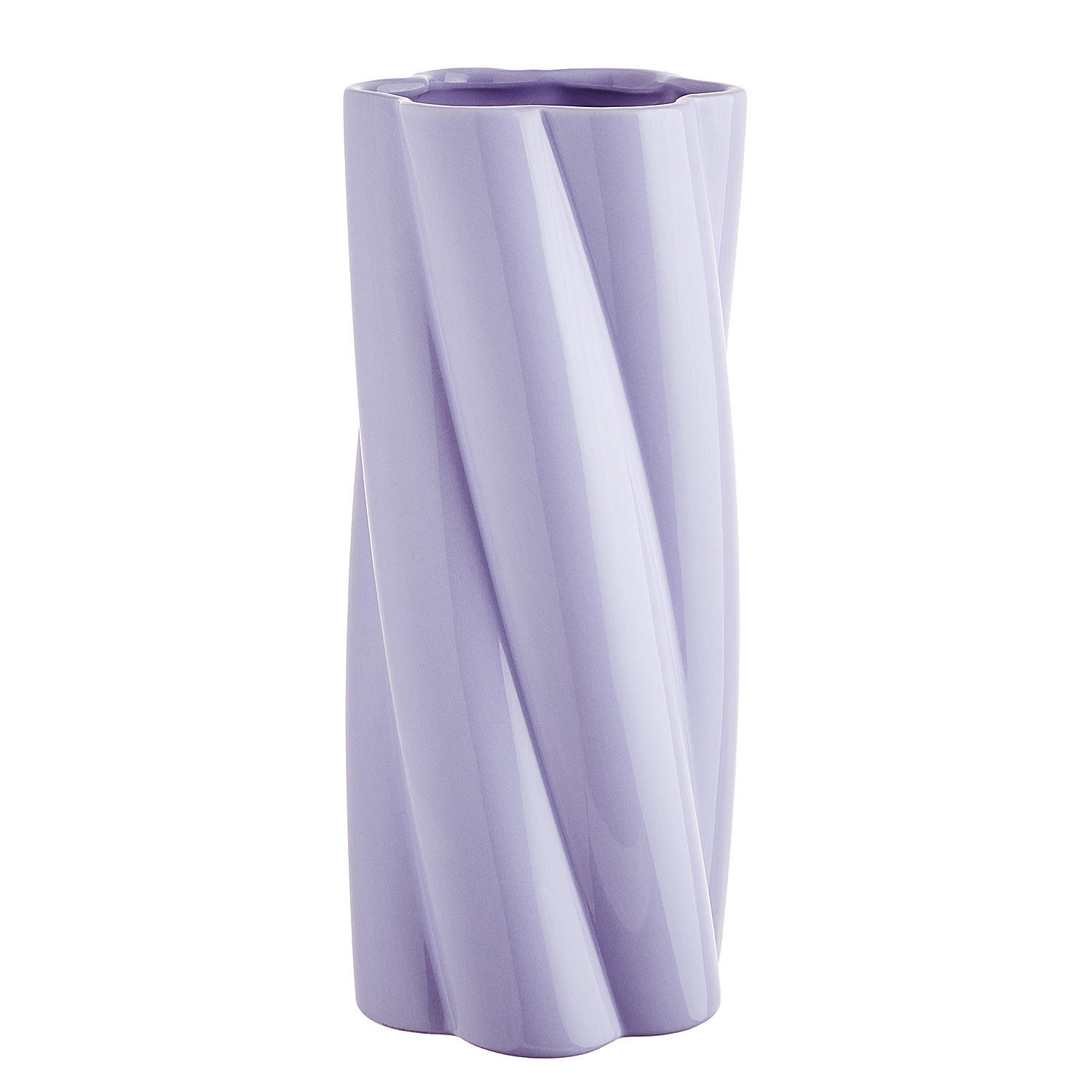 VASE Twist - Flieder, Keramik (30cm) - Butlers