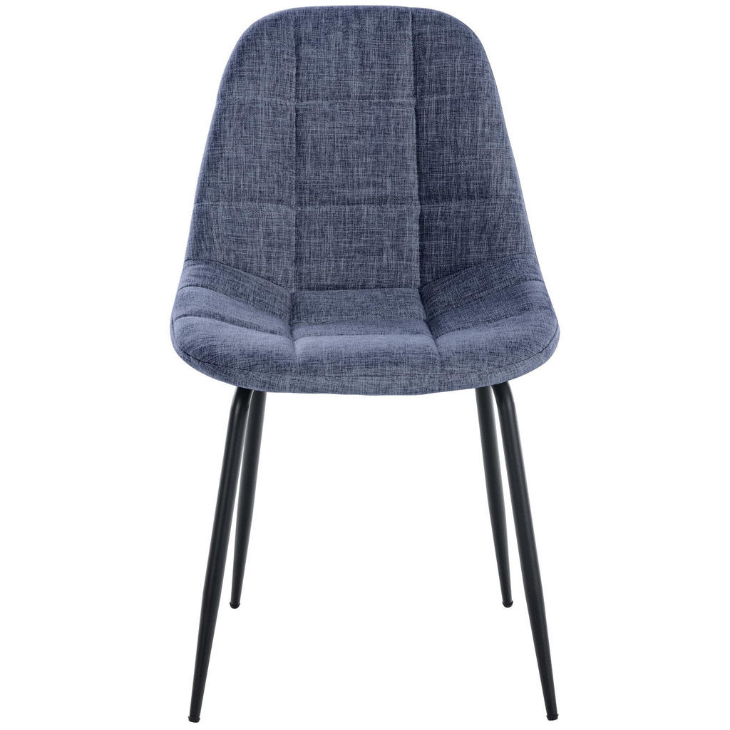 Thumbnail - CLP Stuhl, Blau, Textil, 46x82x52 cm, Esszimmer, Stühle, Esszimmerstühle, Vierfußstühle