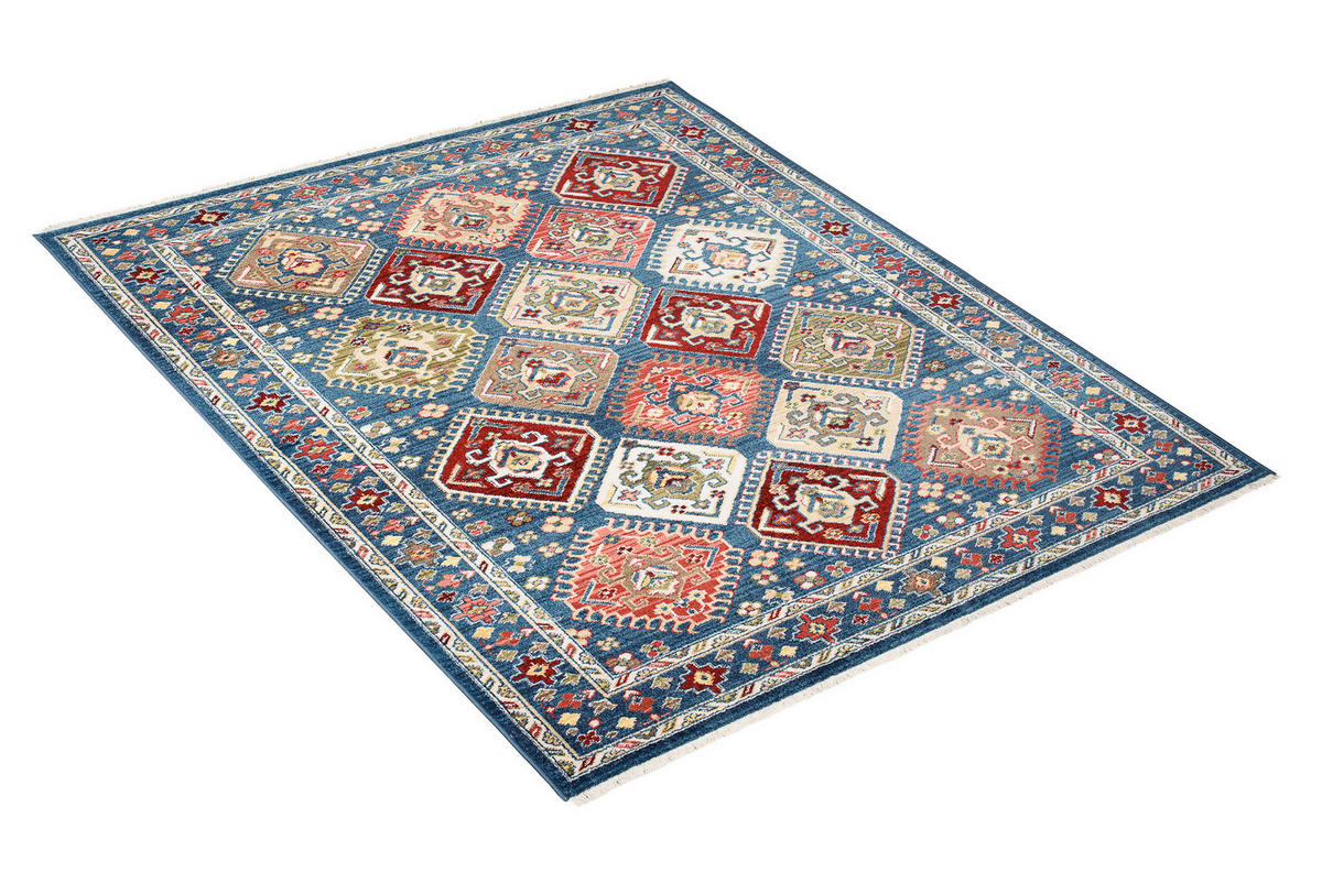 TEPPICH RIVIOLI Blau 80/150 cm - Blau, Textil (80/150cm) - Tapiso