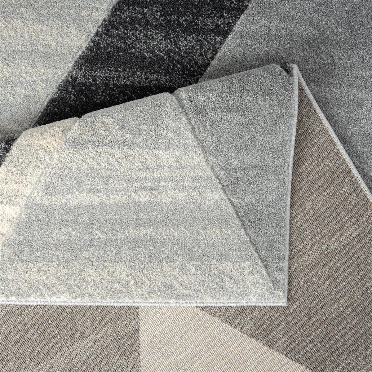 KURZFLOR-TEPPICH Bonito 7167 Grau 160x230 cm - Grau, Textil (160/230cm) - carpet city