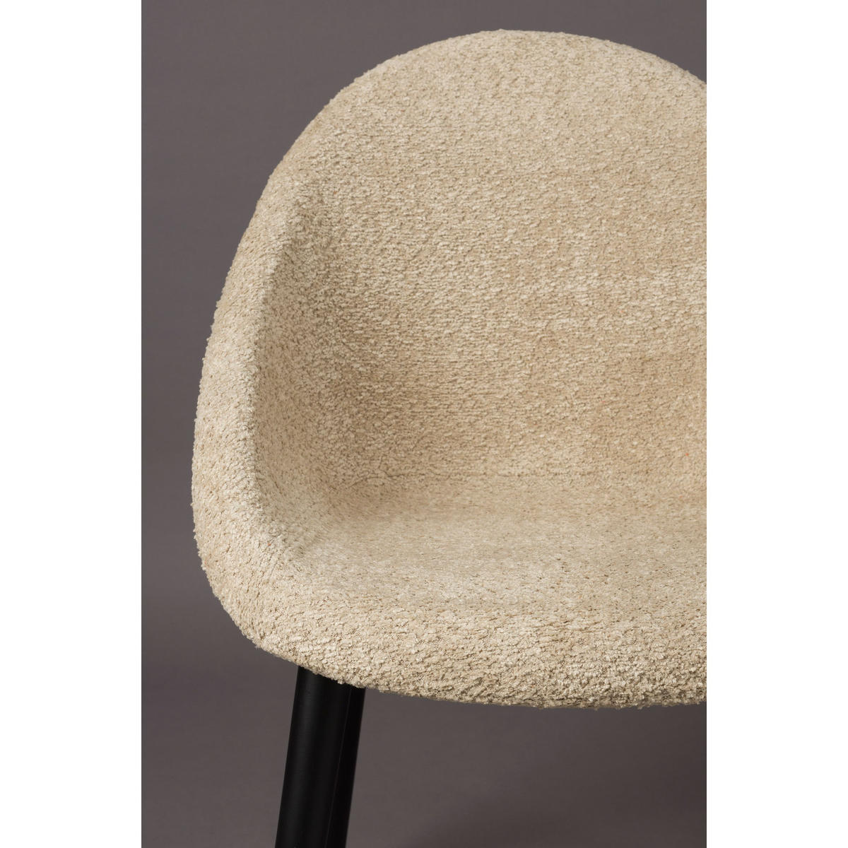 ESSZIMMERSTUHL Fenna Beige - Beige, Kunststoff (54/81.5/57cm) - Dutchbone