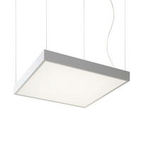 PENDELLEUCHTE STRUCTURAL LED 55x55 Weiß 48 W - Weiß, Metall (30/30/120cm) - Rendl