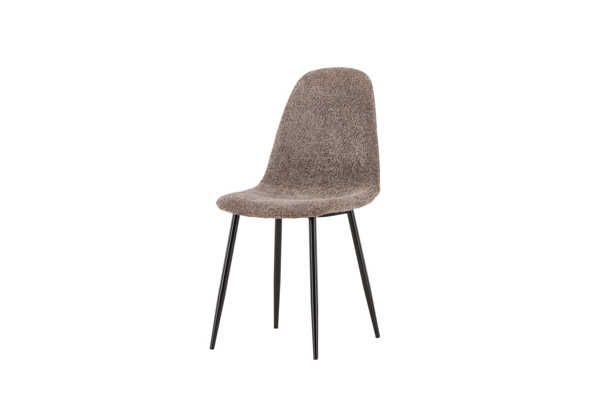 ESSZIMMERSTUHL POLAR Braun 44x53x88 cm - Braun, Textil (44/88/53cm) - FURNLUX