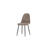 ESSZIMMERSTUHL POLAR Braun 44x53x88 cm - Braun, Textil (44/88/53cm) - FURNLUX