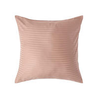 KISSENBEZUG Damast, Ägyptische Baumwolle, Fadendichte 330 - Taupe, Textil (60/60cm) - Homescapes