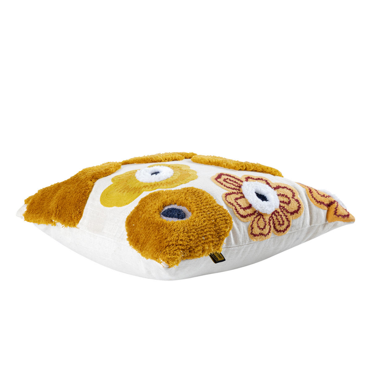 ZIERKISSEN Bethanie Gelb 45/4/45cm - Gelb, Textil (4/45cm) - PTMD Collection