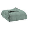 BETTÜBERWURF Zeff graugrün 180 x 260 cm - Grün, Textil (180/260cm) - Vivaraise