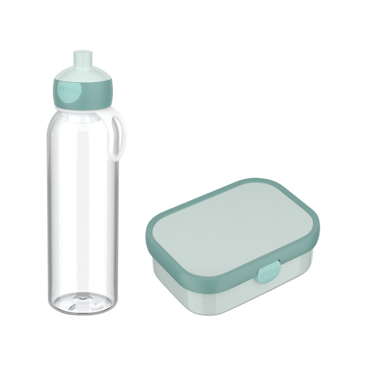 PAUSENSET Campus (2025) Cool Mint 2er Set - Mintgrün, Kunststoff (1/1/1cm) - Mepal