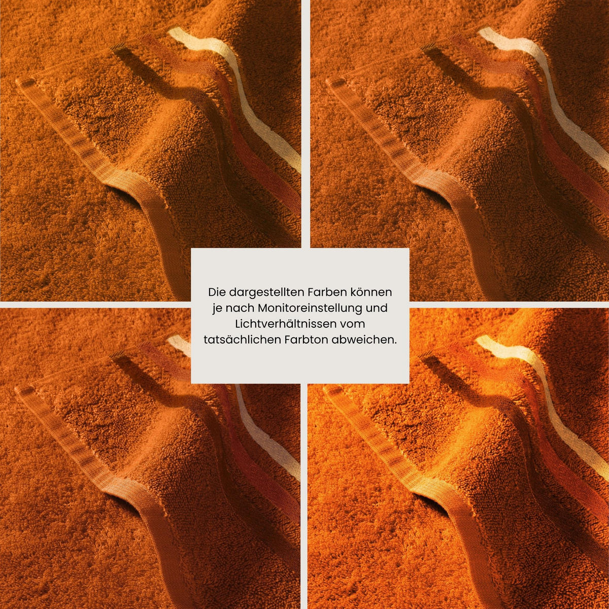 WASCHHANDSCHUHSET Skyline Color - 5-teilig - 16x22 cm - Terrakotta - Terracotta, Textil (16/22cm) - SCHIESSER