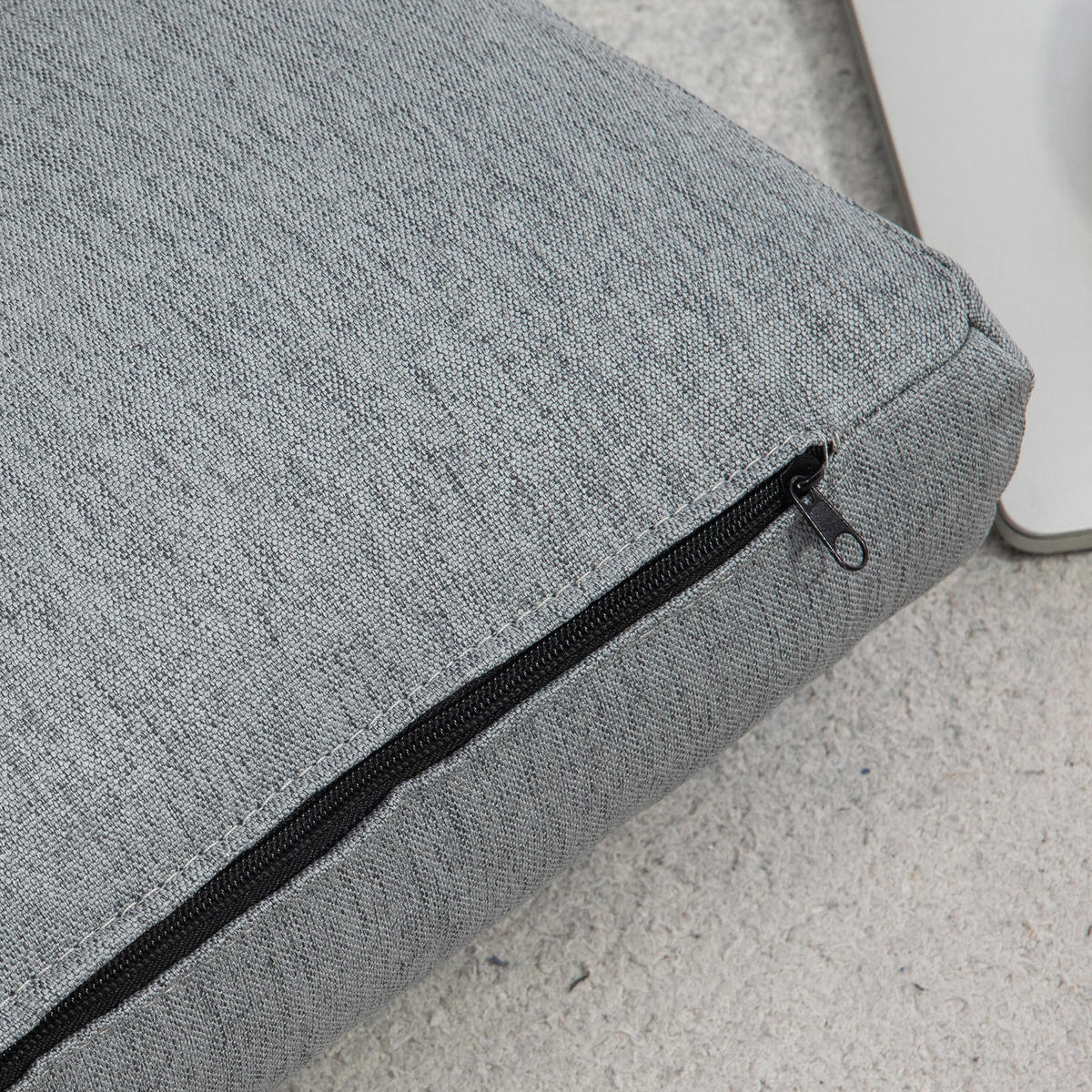 SCHLAFSESSEL Grau - Grau, Textil/Metall (72/56/70cm) - HOMCOM