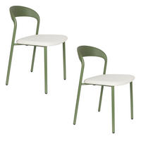 ESSZIMMERSTUHL Adelina Grün - 2 er Set - Grün, Kunststoff (49.7/78/52cm) - Housecraft Living