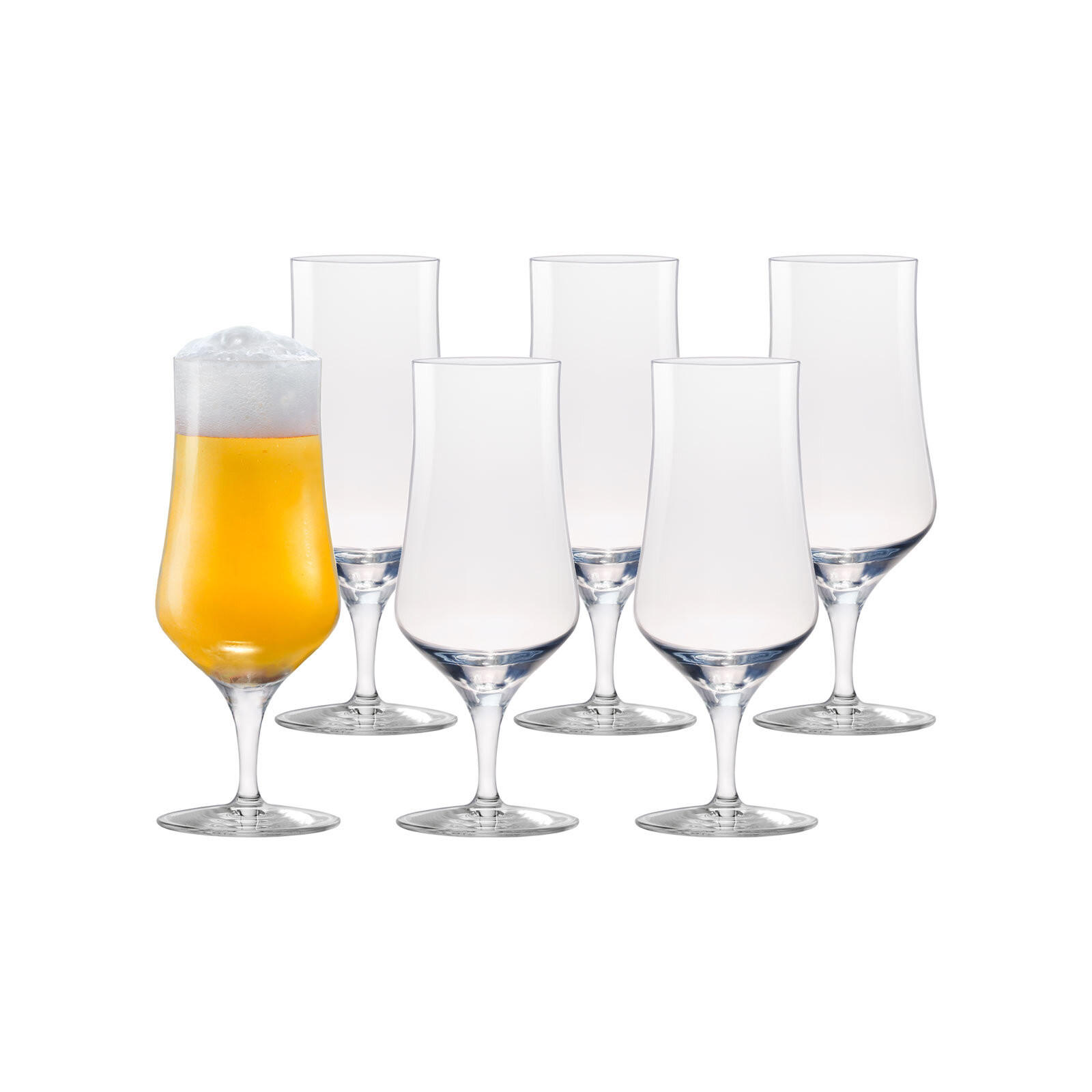 BIERTULPEN transparent 300 ml 6er Set - Transparent, Glas (0.3L) - Stölzle Lausitz