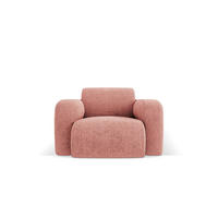 SESSEL Molino aus Chenille-Stoff rosa - Pink, Textil (95/72/105cm) - Micadoni