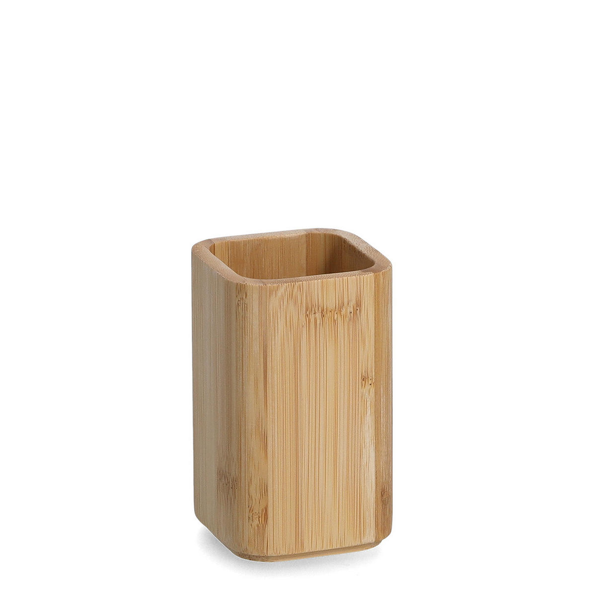ZAHNPUTZBECHER - Bambus - Naturfarben, Holz (7/11.4/7cm) - Zeller Present